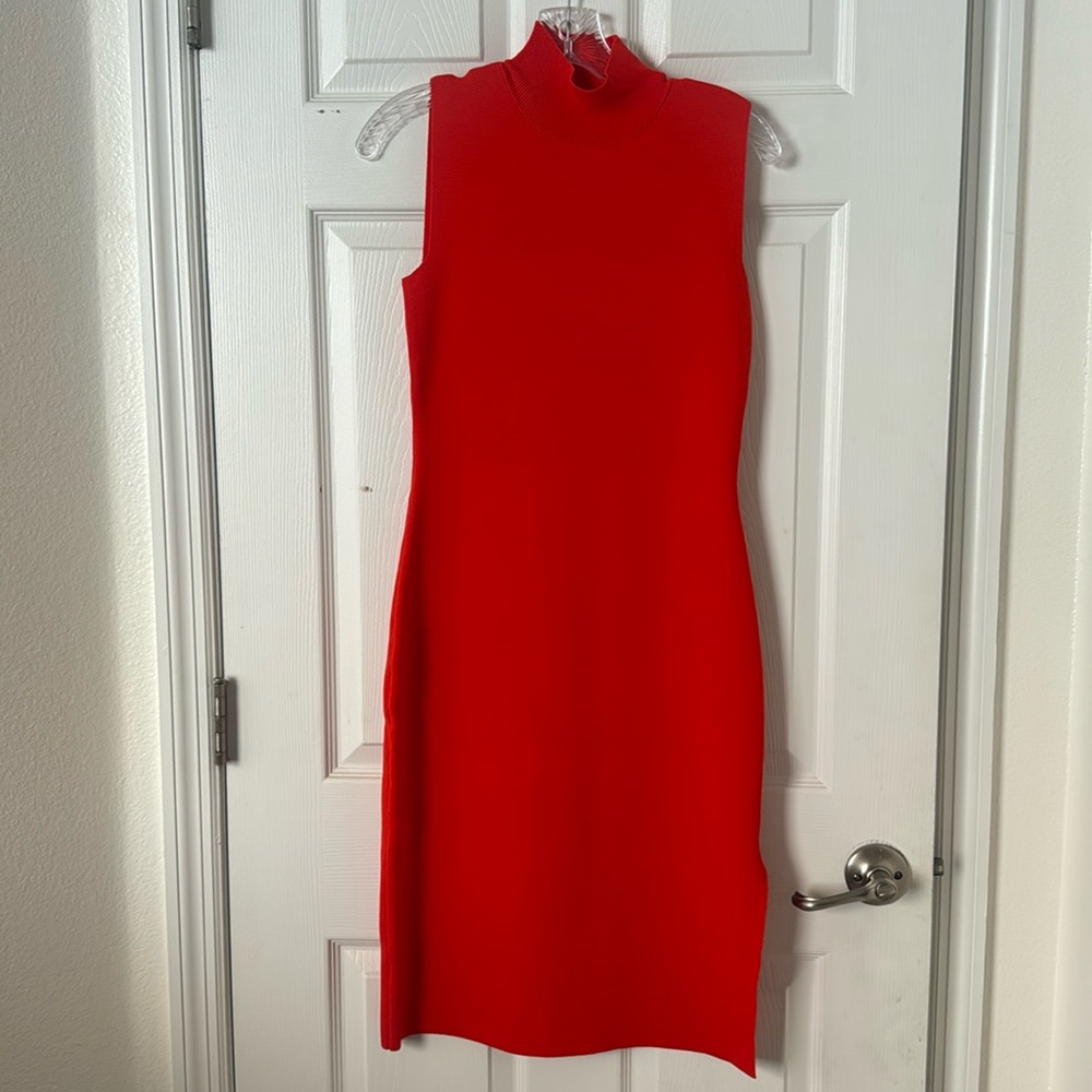 Crewneck Mini Dress